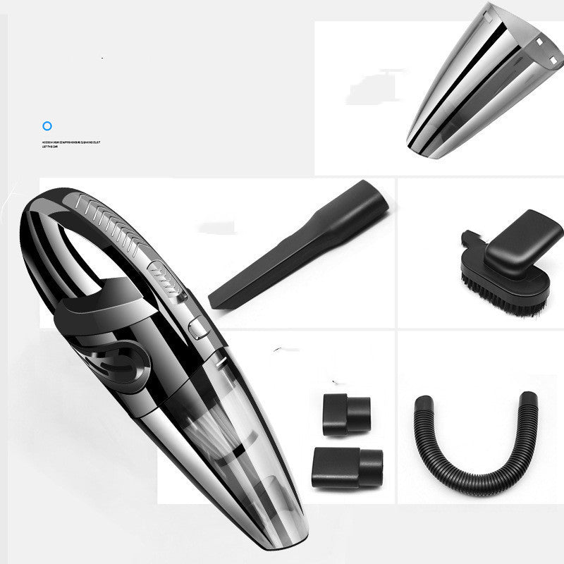 Mini Aspiradora de Mano para Auto – 120W, Batería 2000mAh, Alta Velocidad 31000rpm
