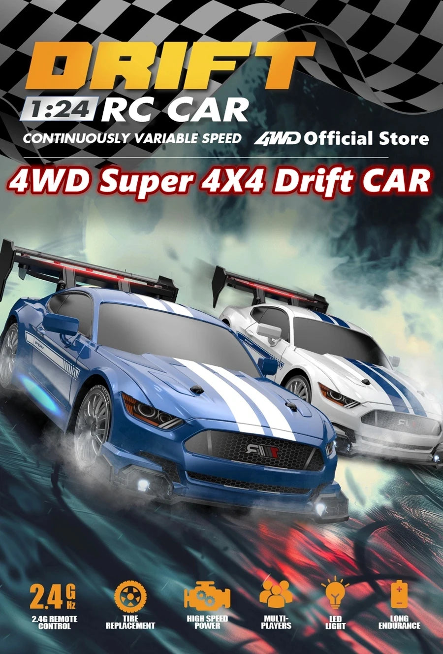 Coche Drift Teleridigido
